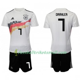Fußballtrikots Deutschland DRAHLER 7 Kinder 2019 Kurzarm Heimtrikotsatz kaufen